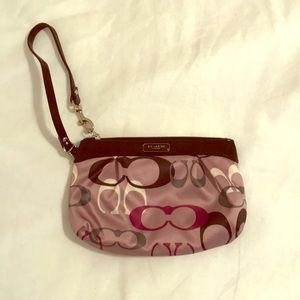 Coach wristlet